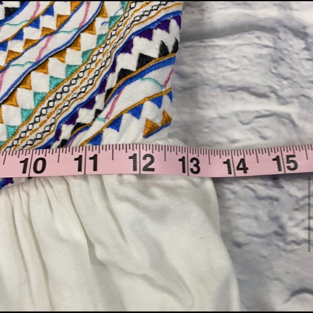 Ruby Rox White Embroidered Maxi Dress Size: Small - Picture 11 of 13